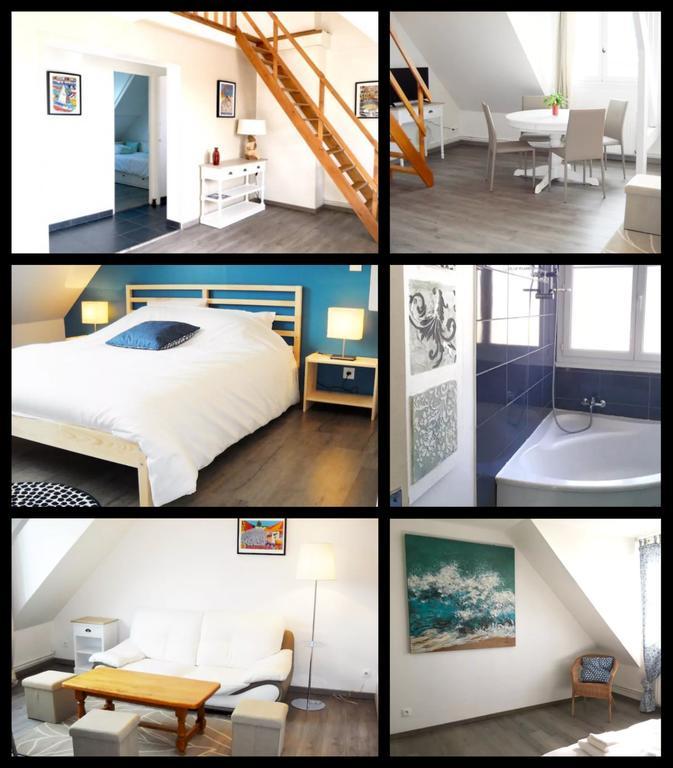 Appartement Cosy Chic 3 Chambres Dieppe Exterior foto